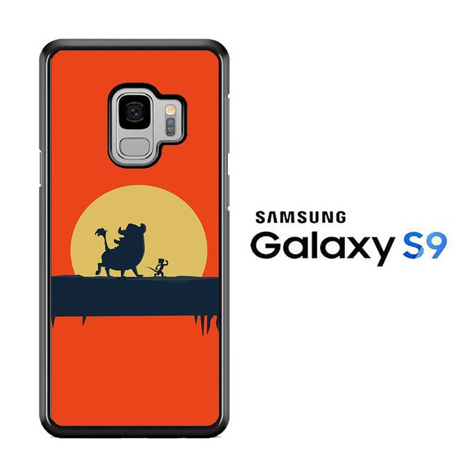 The Lion King Orange Samsung Galaxy S9 Case