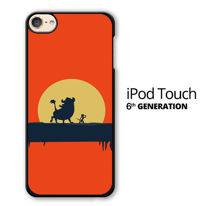 The Lion King Orange iPod Touch 6 Case