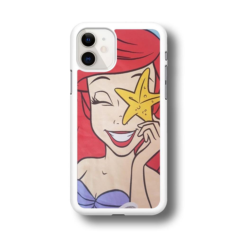 The Little Mermaid Ariel Smile iPhone 11 Case - ezzyst