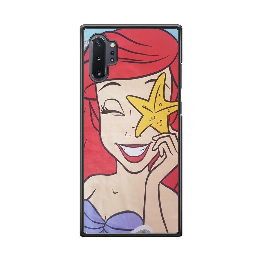 The Little Mermaid Ariel Smile Samsung Galaxy Note 10 Plus Case - ezzyst