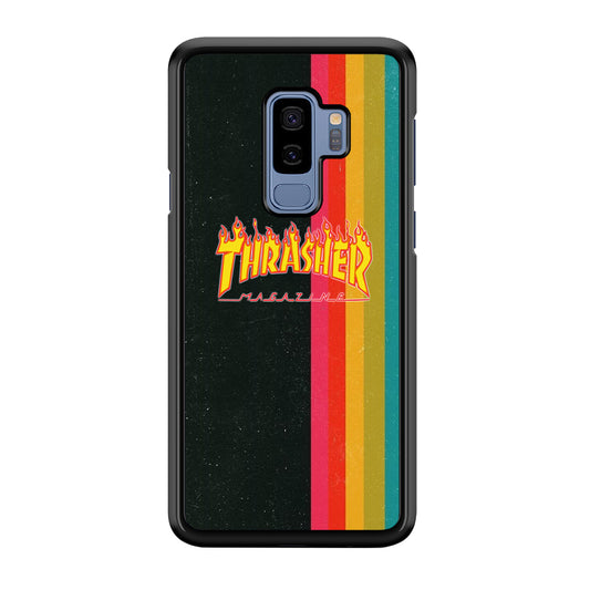 Thrasher Dim Grey Filter Rainbow Pain Samsung Galaxy S9 Plus Case - Ezzystore