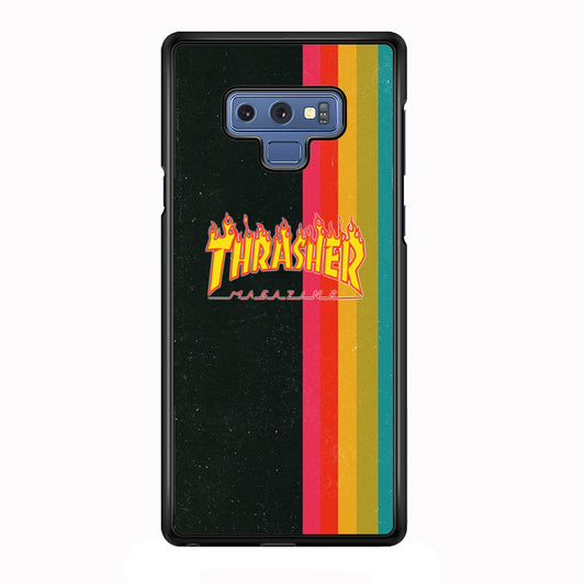 Thrasher Dim Grey Filter Rainbow Pain  Samsung Galaxy Note 9 Case - Ezzystore