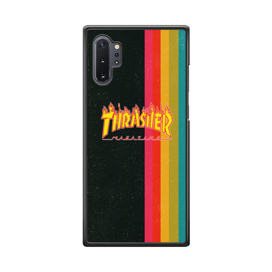 Thrasher Dim Grey Filter Rainbow Pain Samsung Galaxy Note 10 Plus Case - Ezzystore