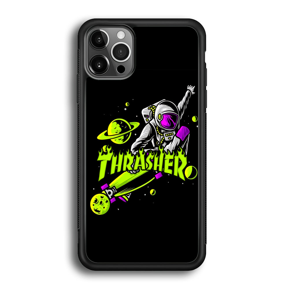Thrasher Skate Astronaut iPhone 12 Pro Case - Ezzystore