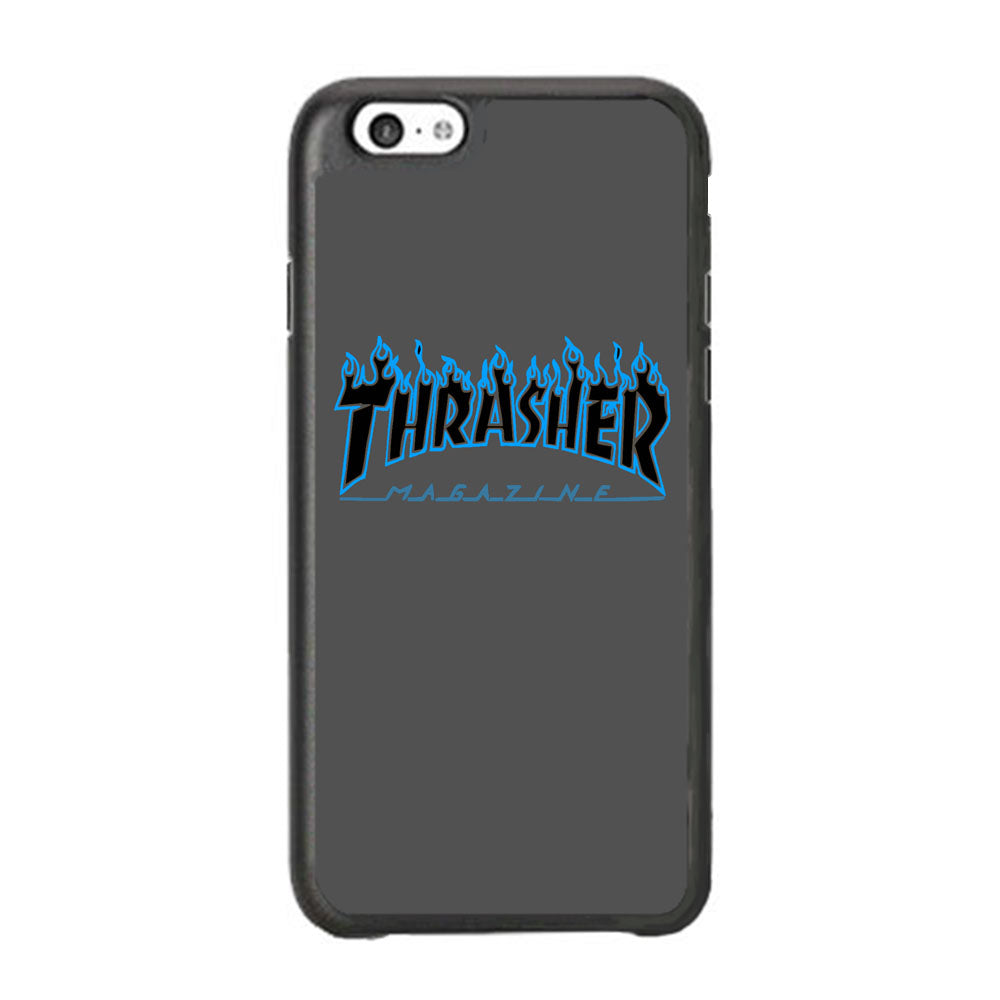 Thrasher Deeph Royal Grey Blue Fire iPhone 6 Plus | 6s Plus Case - Ezzystore