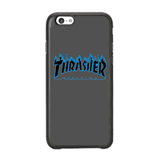Thrasher Deeph Royal Grey Blue Fire iPhone 6 Plus | 6s Plus Case - Ezzystore