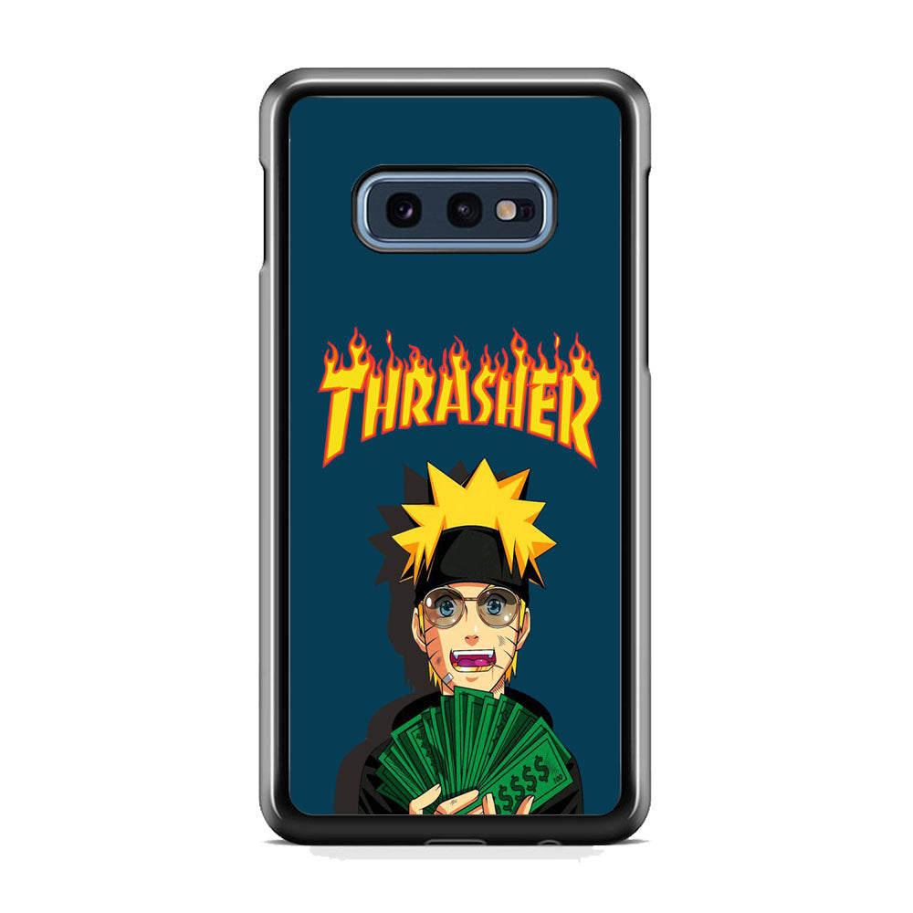 Thrasher Naruto Rich Navy Samsung Galaxy 10e Case - Ezzystore