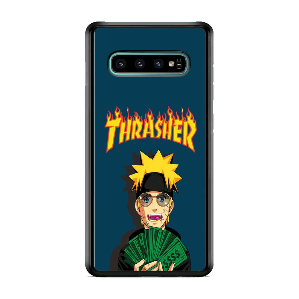 Thrasher Naruto Rich Navy Samsung Galaxy S10 Plus Case - Ezzystore