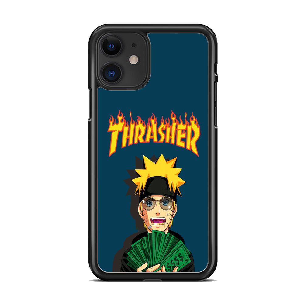 Thrasher Naruto Rich Navy iPhone 11 Case - Ezzystore