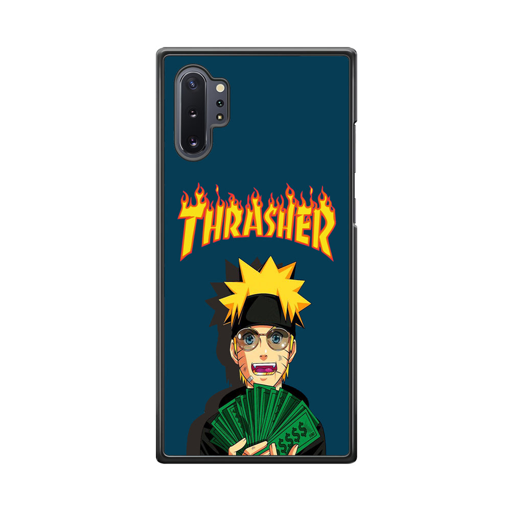 Thrasher Naruto Rich Navy Samsung Galaxy Note 10 Plus Case - Ezzystore