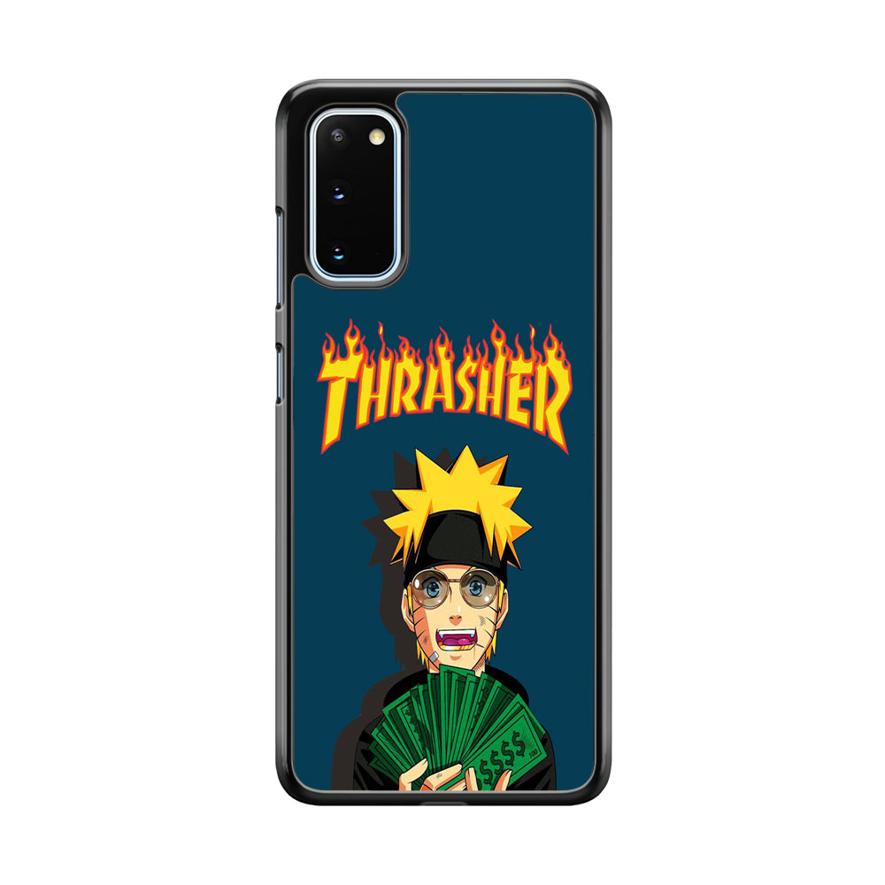 Thrasher Naruto Rich Navy Samsung Galaxy S20 Case - Ezzystore