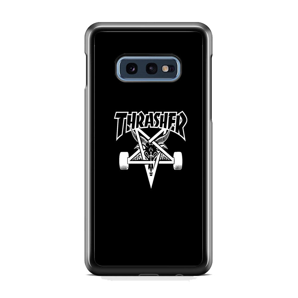 Thrasher x Pentagram Midnight Black Samsung Galaxy 10e Case - Ezzystore