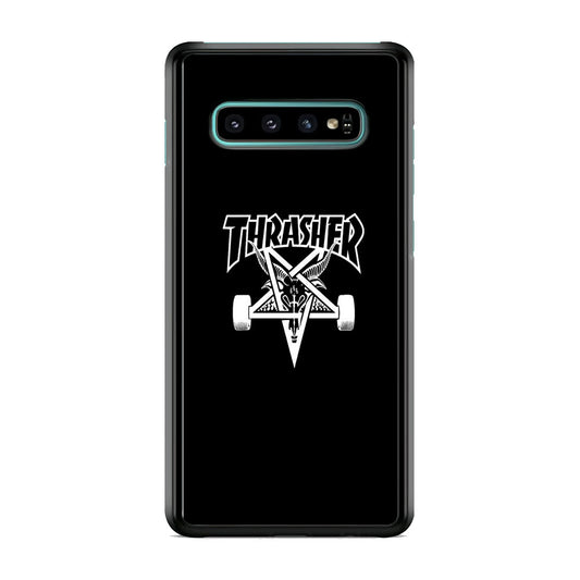 Thrasher x Pentagram Midnight Black Samsung Galaxy S10 Plus Case - Ezzystore