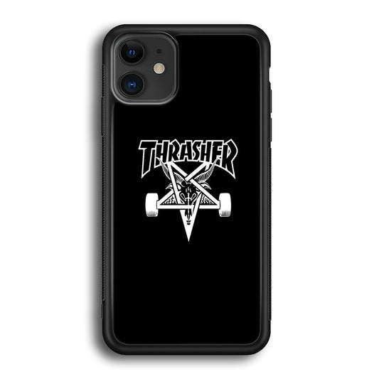 Thrasher x Pentagram Midnight Black iPhone 12 Case - Ezzystore