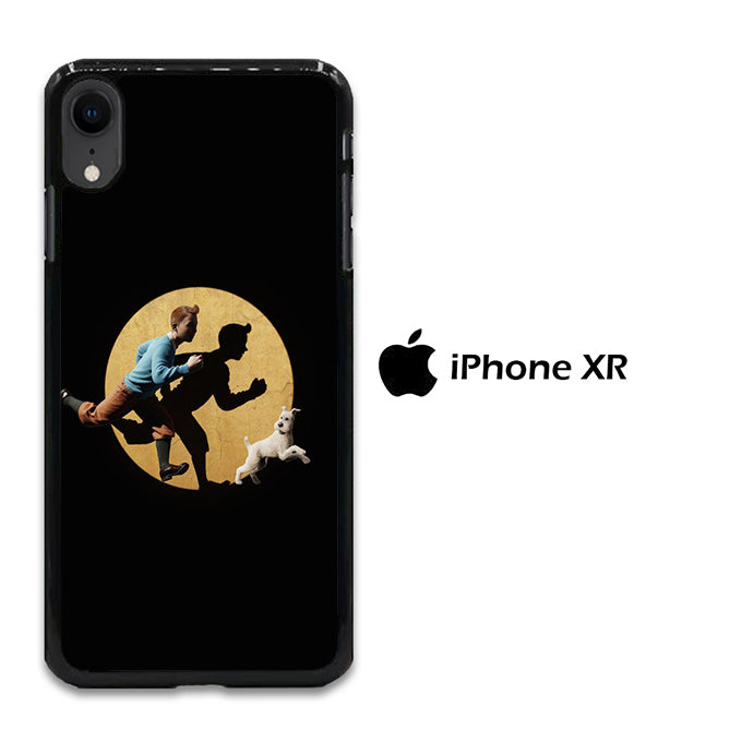 Tintin And Milo Pursued iPhone XR Case