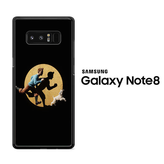 Tintin And Milo Pursued Samsung Galaxy Note 8 Case