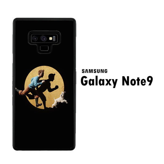 Tintin And Milo Pursued Samsung Galaxy Note 9 Case
