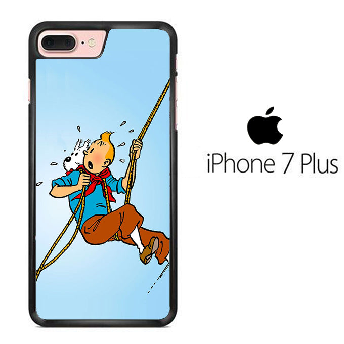Tintin And Milo Shocked iPhone 7 Plus Case