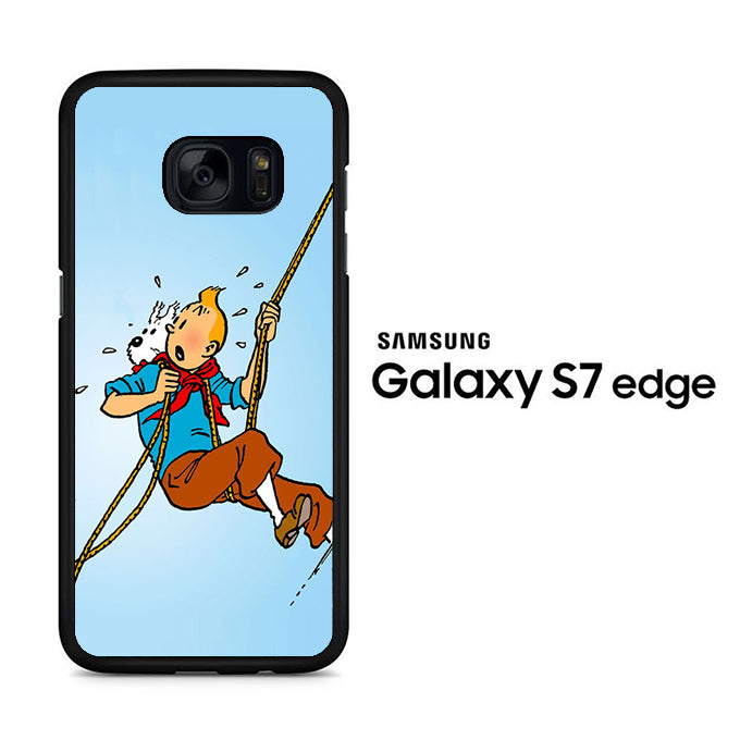 Tintin And Milo Shocked Samsung Galaxy S7 Edge Case