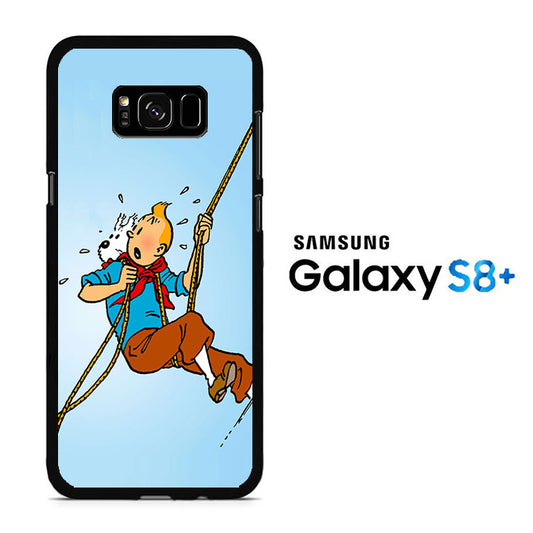 Tintin And Milo Shocked Samsung Galaxy S8 Plus Case