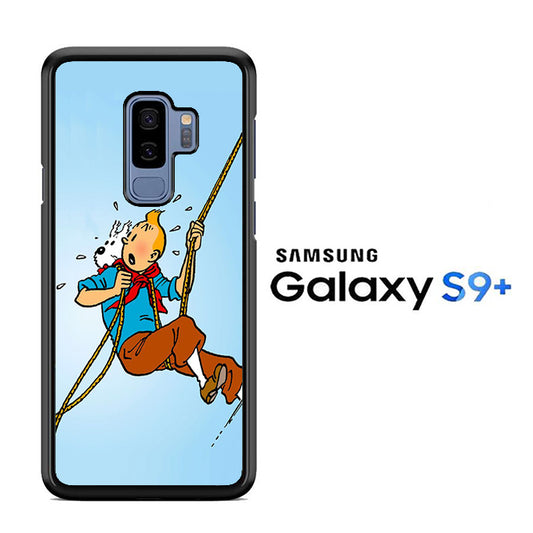 Tintin And Milo Shocked Samsung Galaxy S9 Plus Case