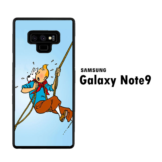 Tintin And Milo Shocked Samsung Galaxy Note 9 Case