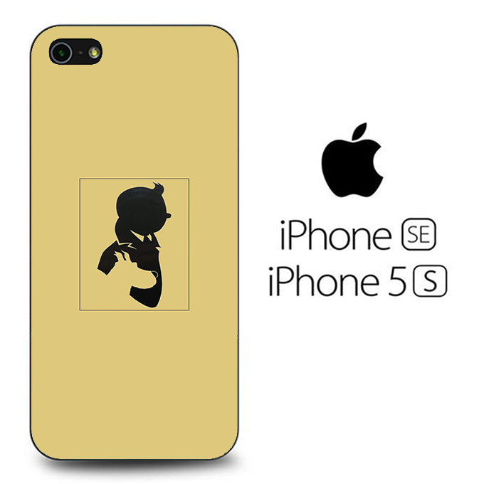 Tintin And Milo Siluete iPhone 5 | 5s Case