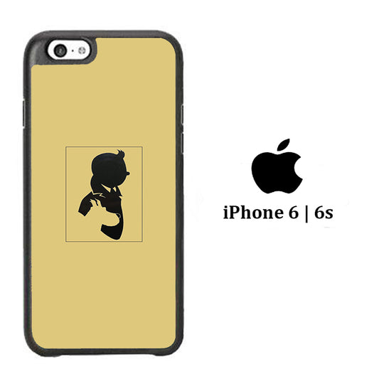 Tintin And Milo Siluete iPhone 6 | 6s Case