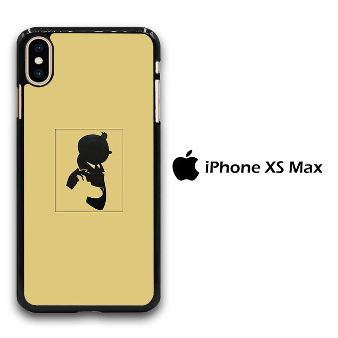 Tintin And Milo Siluete iPhone Xs Max Case