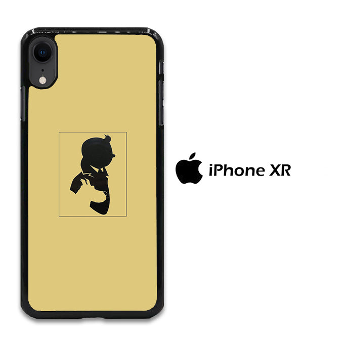 Tintin And Milo Siluete iPhone XR Case