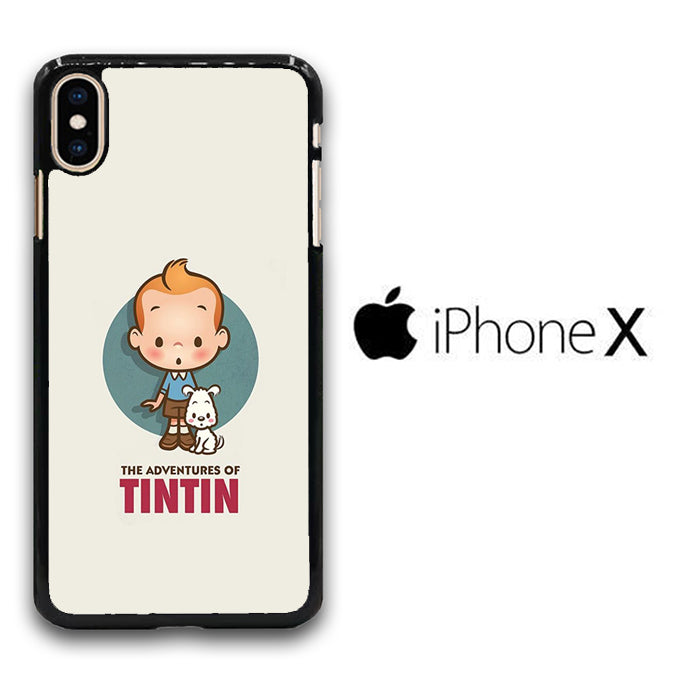 Tintin The adventures iPhone X Case