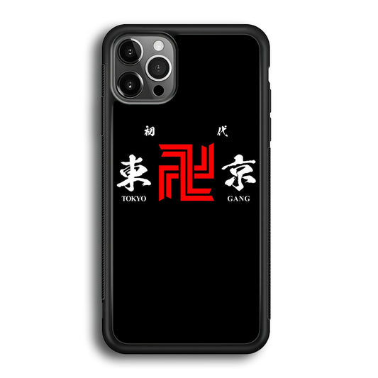 Tokyo Revengers Tokyo Gang Logo iPhone 12 Pro Case