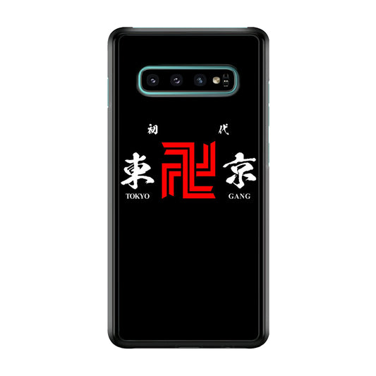 Tokyo Revengers Tokyo Gang Logo Samsung Galaxy S10 Plus Case