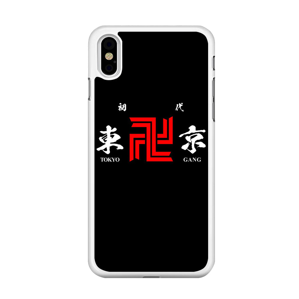 Tokyo Revengers Tokyo Gang Logo iPhone Xs Case