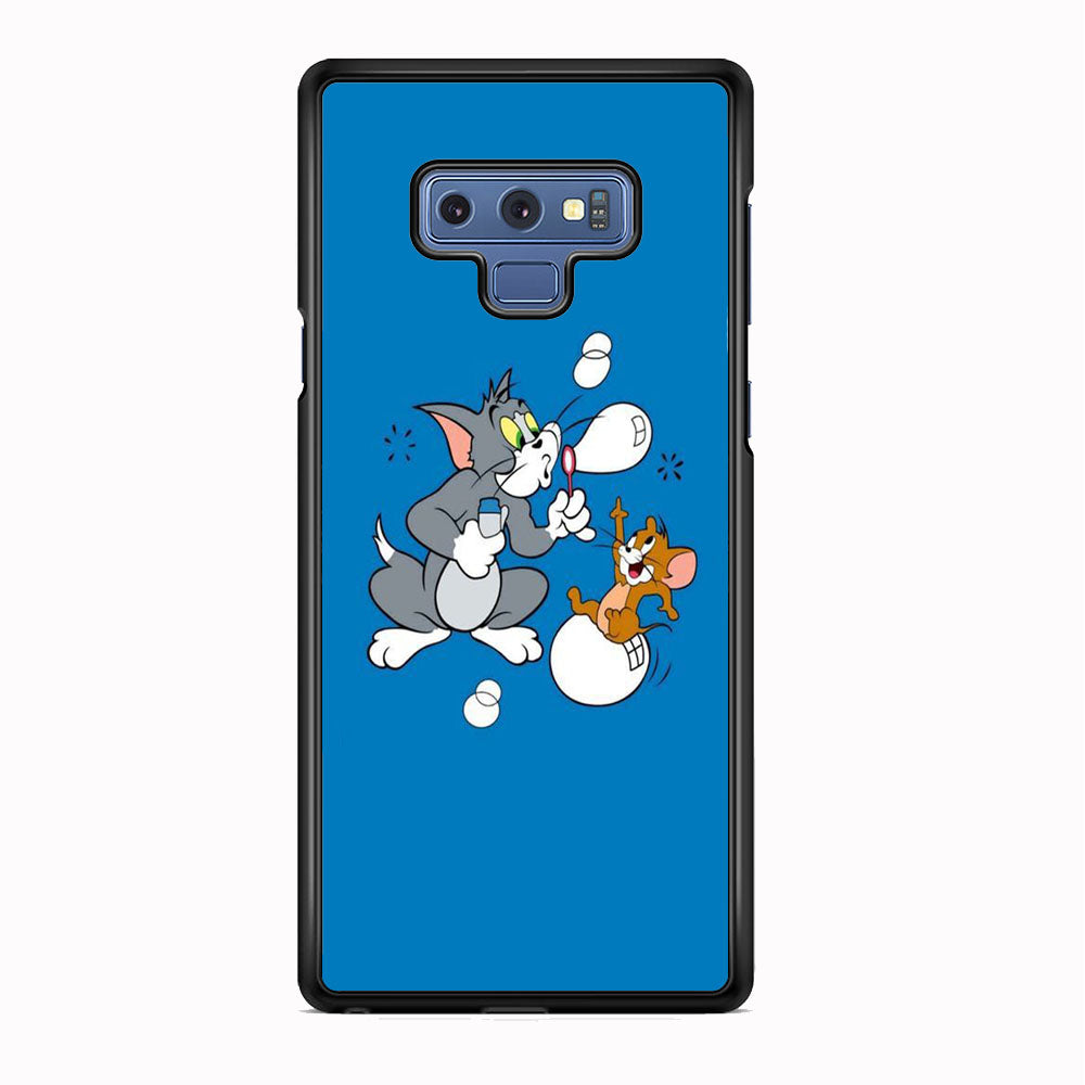 Tom And Jerry Blue Ballon Soap Samsung Galaxy Note 9 Case