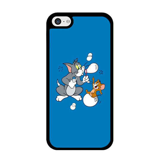 Tom And Jerry Blue Ballon Soap iPhone 5 | 5s Case