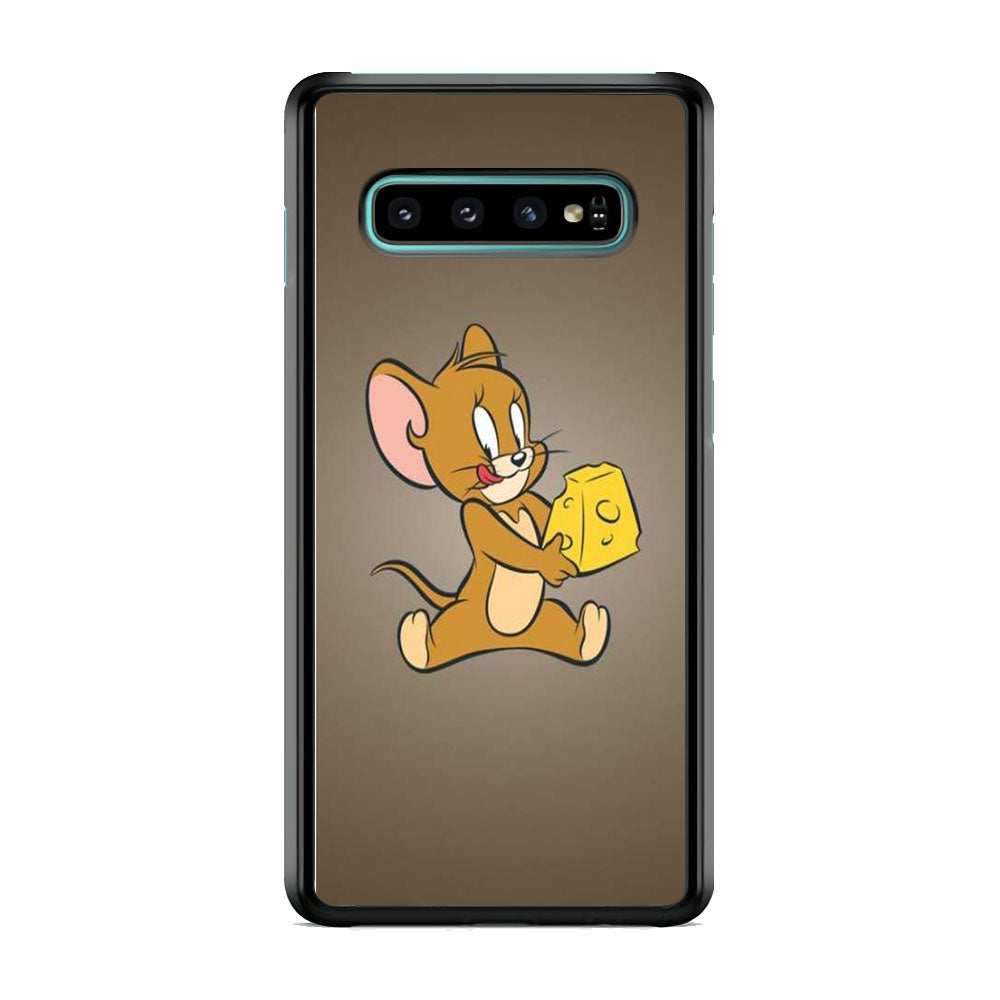 Tom And Jerry Eat Cheese Samsung Galaxy S10 Case