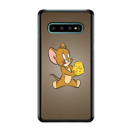 Tom And Jerry Eat Cheese Samsung Galaxy S10 Plus Case