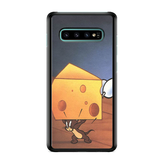 Tom And Jerry Steal Cheese Samsung Galaxy S10 Case