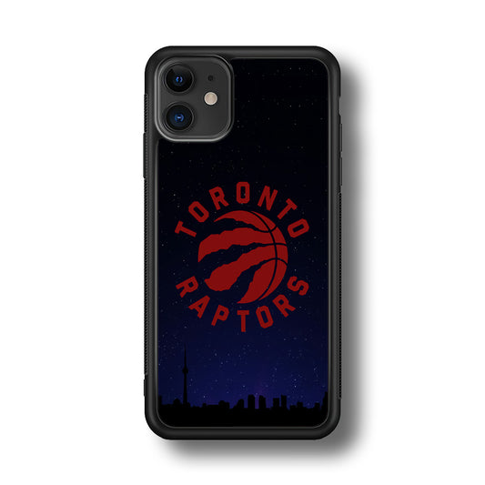 Toronto Raptors Night City iPhone 11 Case