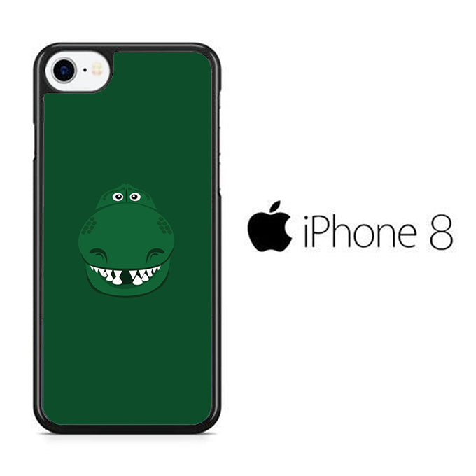 Toy Story Rex Head Green iPhone 8 Case