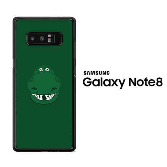 Toy Story Rex Head Green Samsung Galaxy Note 8 Case