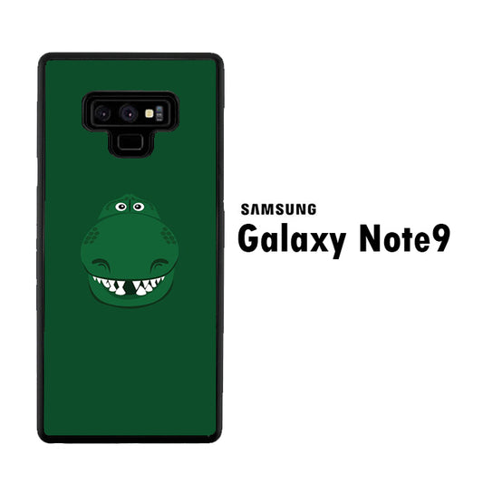 Toy Story Rex Head Green Samsung Galaxy Note 9 Case
