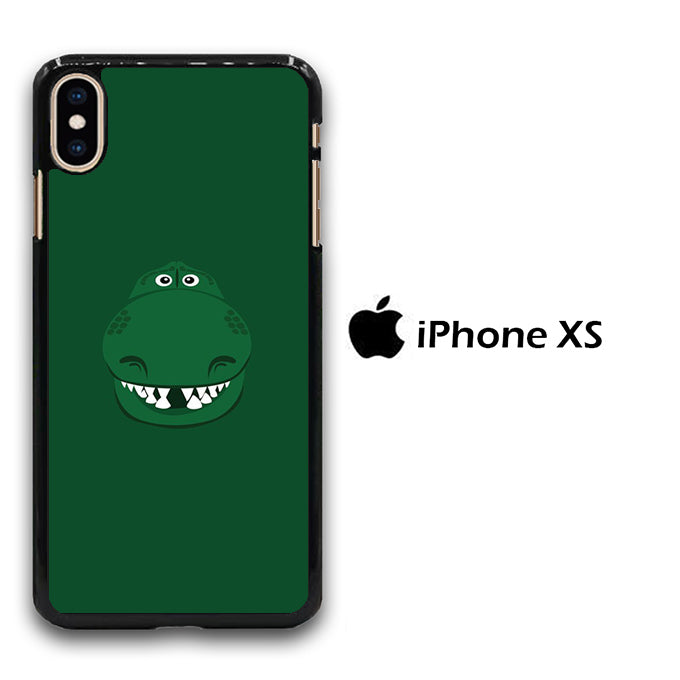 Toy Story Rex Head Green iPhone Xs Case