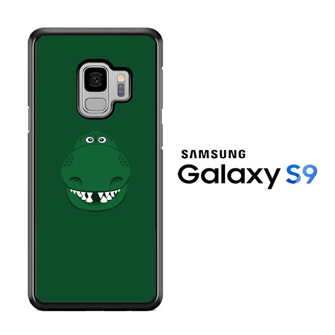 Toy Story Rex Head Green Samsung Galaxy S9 Case