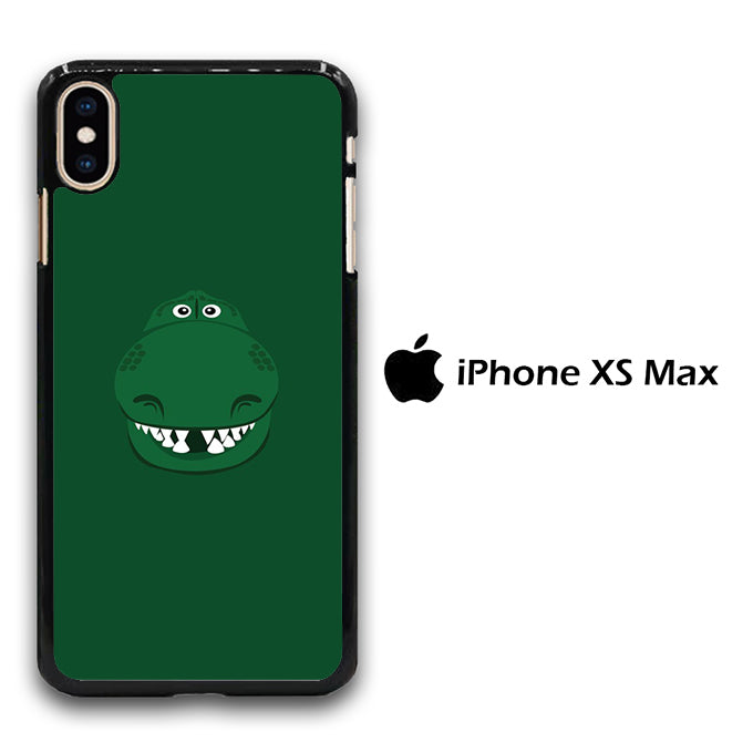 Toy Story Rex Head Green iPhone Xs Max Case