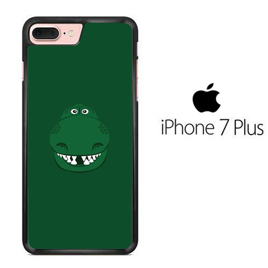 Toy Story Rex Head Green iPhone 7 Plus Case