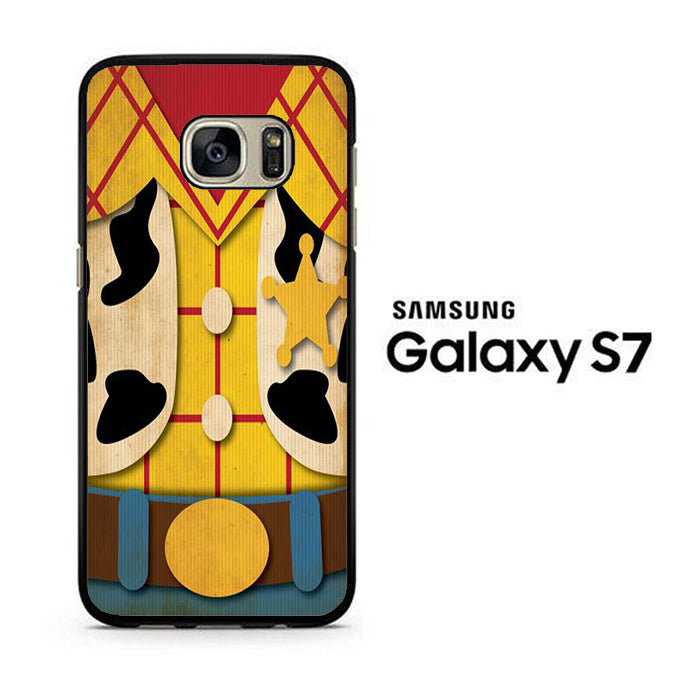 Toy Story Sheriff Woody Costume Samsung Galaxy S7 Case