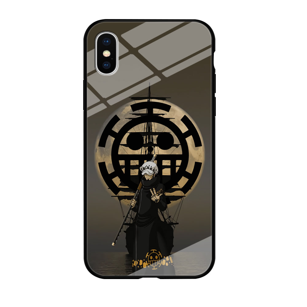 Trafalgar D Water Law One Piece iPhone XS Case