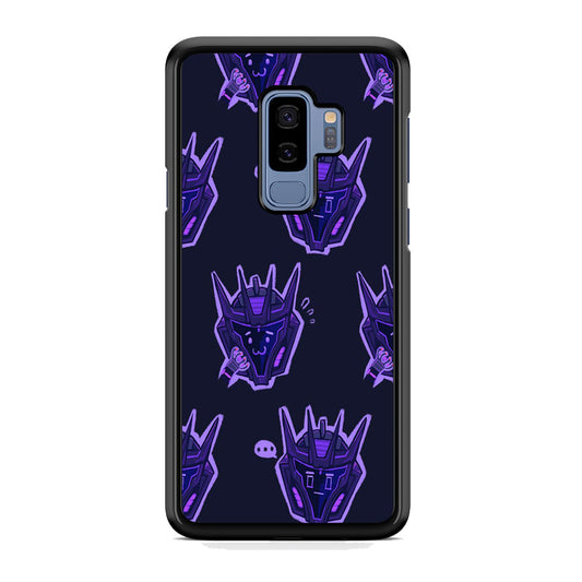 Transformers Navy Doodle Samsung Galaxy S9 Plus Case